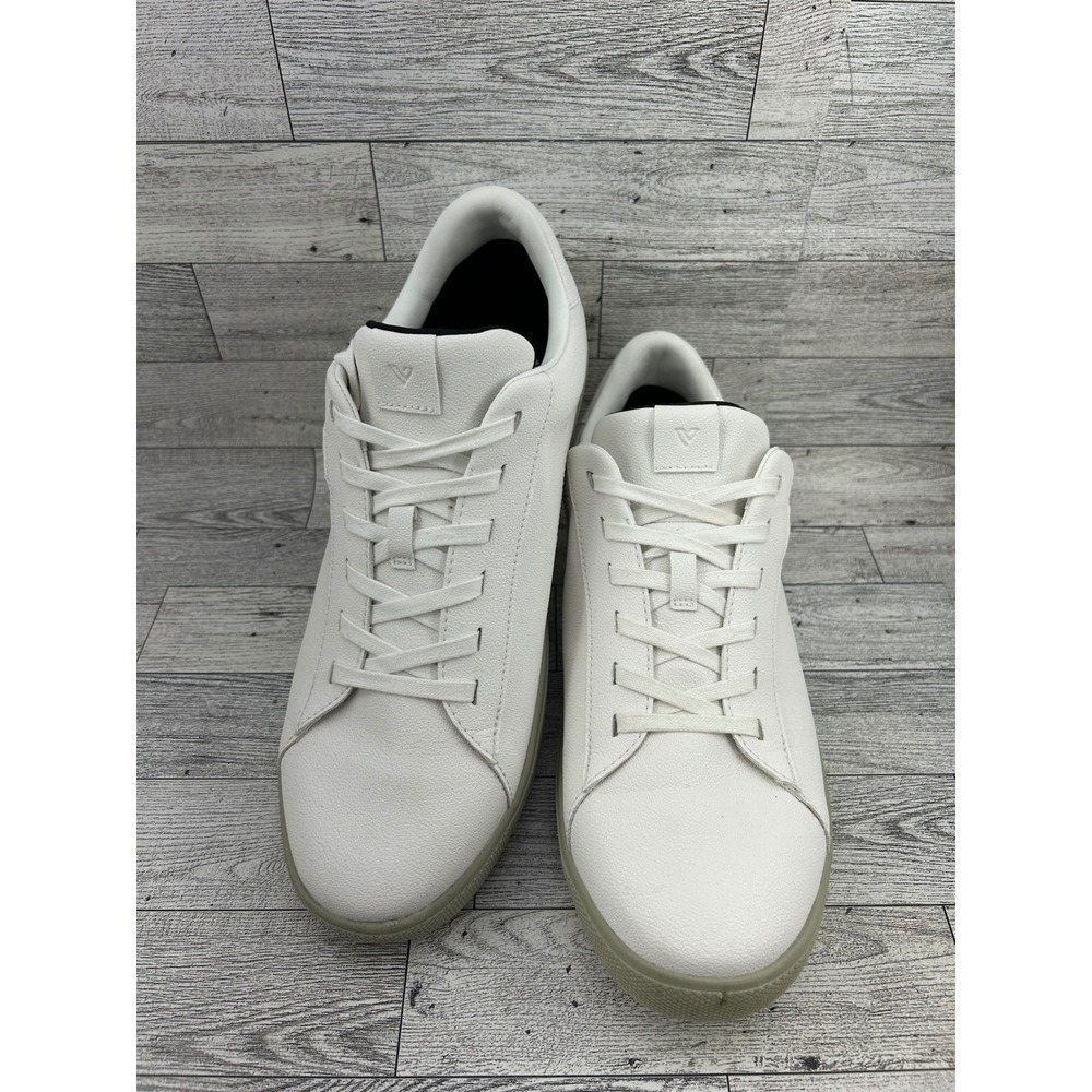 Vessi Soho Sneaker 2 Women Sz 11 White Low Top Lace Up Casual Shoes CA66667